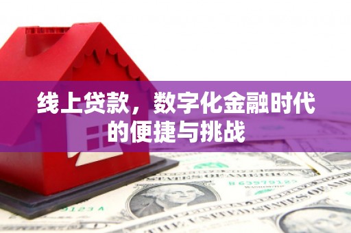 南湖线上贷款，数字化金融时代的便捷与挑战