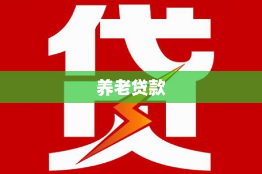 岱山养老贷款
