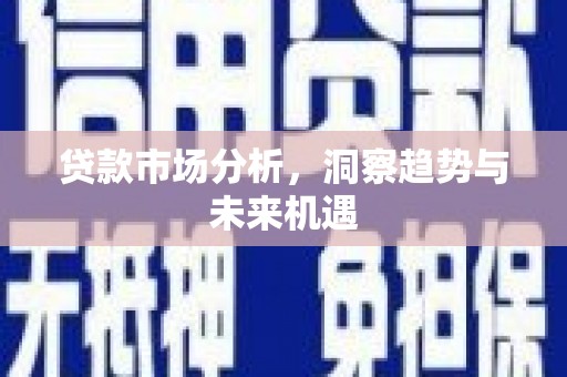 民和贷款市场分析，洞察趋势与未来机遇