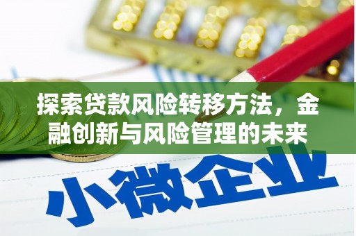 谢通门探索贷款风险转移方法，金融创新与风险管理的未来