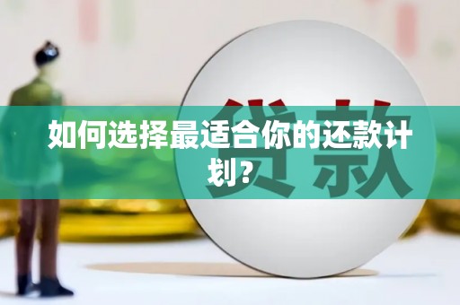 赤峰如何选择最适合你的还款计划？