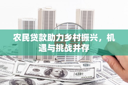 德清农民贷款助力乡村振兴，机遇与挑战并存
