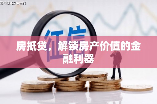 沙洋房抵贷，解锁房产价值的金融利器