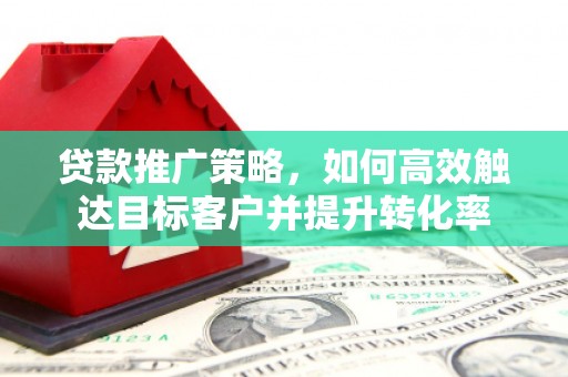 清镇贷款推广策略，如何高效触达目标客户并提升转化率