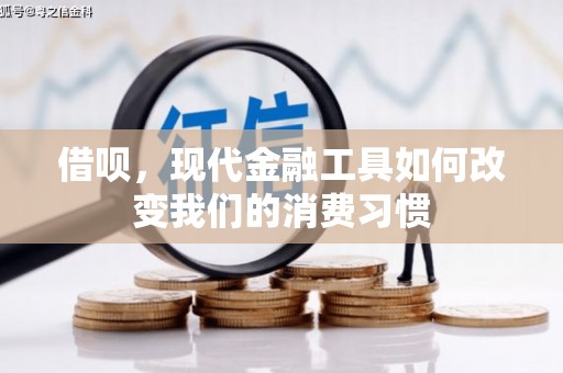 夏河借呗，现代金融工具如何改变我们的消费习惯