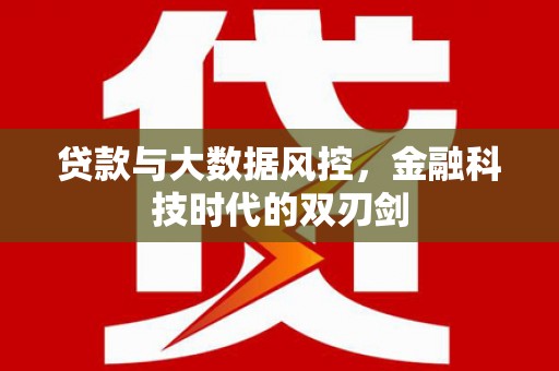 虞城贷款与大数据风控，金融科技时代的双刃剑