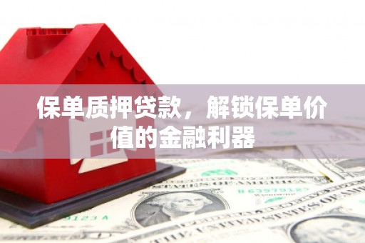 宁明保单质押贷款，解锁保单价值的金融利器