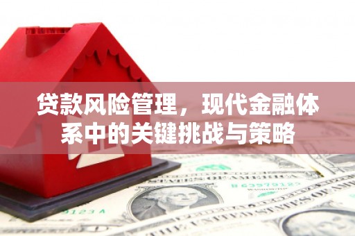 会宁贷款风险管理，现代金融体系中的关键挑战与策略