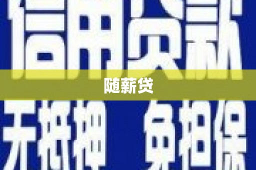 南港随薪贷