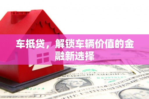 秀林车抵贷，解锁车辆价值的金融新选择