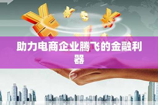 铜仁助力电商企业腾飞的金融利器
