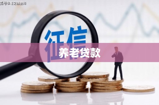 西昌养老贷款