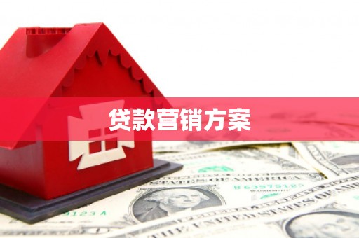 滴道贷款营销方案